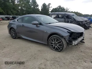 2017 Lexus RC 350 with VIN JTHSE5BC1H5008409, listed as a Copart auction lot 71920324 with 83,379 mi miles and Salvage title. Bid and sale history available at DreamBid. Image 4.