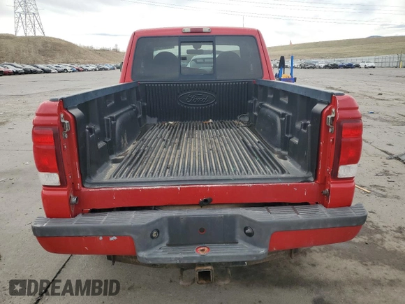 2000 Ford Ranger XL with VIN 1FTYR14V4YTB03095, listed as a Copart auction lot 50303165 with 175,116 mi miles and Salvage Title. Bid and sale history available at carsss.com. Image 6.