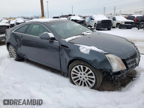 2011 Cadillac CTS Premium with VIN 1G6DP1ED2B0120693, listed as a Copart auction lot 44997845 with 129,052 mi miles and Clean title. Bid and sale history available at DreamBid. Image 4.
