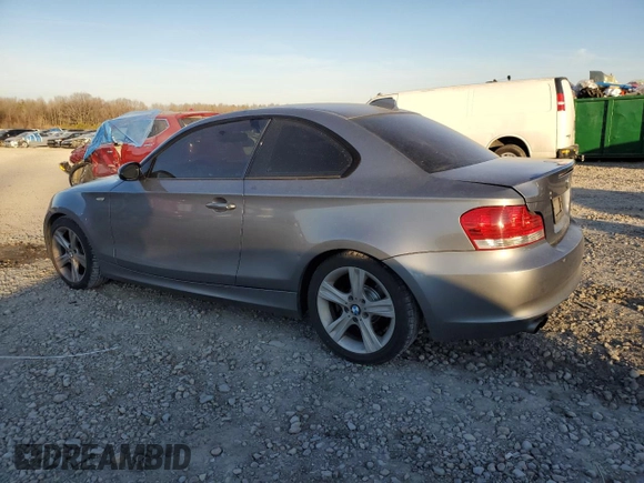 2009 BMW 1 Series 128i with VIN WBAUP73589VK74895, listed as a Copart auction lot 88375515 with 173,027 mi miles and Salvage Title. Bid and sale history available at carsss.com. Image 2.