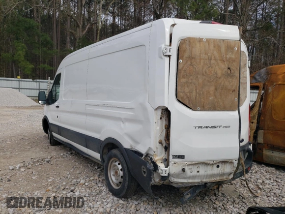 2022 Ford Transit Cargo with VIN 1FTBR1C89NKA66564, listed as a Copart auction lot 44932975 with 64,544 mi miles and Salvage Title. Bid and sale history available at DreamBid. Image 2.