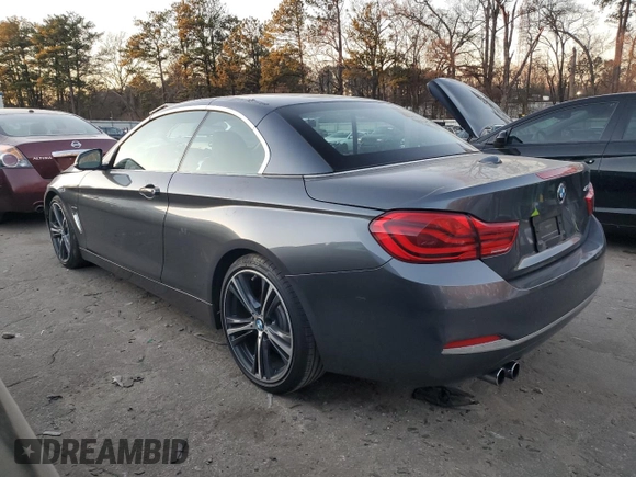 2018 BMW 4 Series 430i with VIN WBA4Z1C59JEC71972, listed as a Copart auction lot 84055464 with 120,699 mi miles and Salvage Title. Bid and sale history available at DreamBid. Image 2.