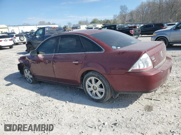 2008 Mercury Sable Premier z VIN 1MEHM42W48G612137, wystawiony jako Copart lot #50747605 z przebiegiem 146 268 mil mil oraz Czysty tytuł • Clean title. Historia ofert i sprzedaży dostępna na DreamBid. Obrazek 2.