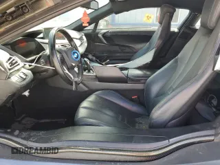 2015 BMW i8 z VIN WBY2Z2C50FV392795, wystawiony jako Copart lot #76099804 z przebiegiem Nie podano mil oraz Szkoda całkowita • Salvage title. Historia ofert i sprzedaży dostępna na DreamBid. Obrazek 7.