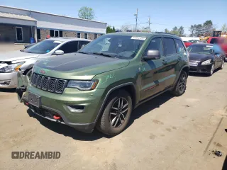 2019 Jeep Grand Cherokee Trailhawk with VIN 1C4RJFLG1KC810528, listed as a Copart auction lot 54564125 with 118,777 mi miles and Salvage title. Bid and sale history available at DreamBid. Image 1.