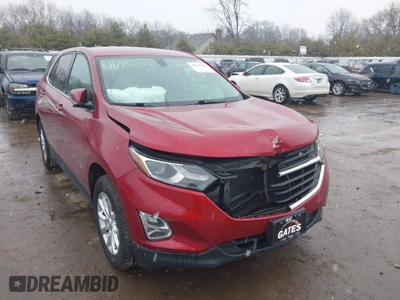 2019 Chevrolet Equinox LT z VIN 3GNAXUEVXKS548201, wystawiony jako IAAI lot #41715202 z przebiegiem 81 323 mil mil oraz . Historia ofert i sprzedaży dostępna na DreamBid. Obrazek 6.