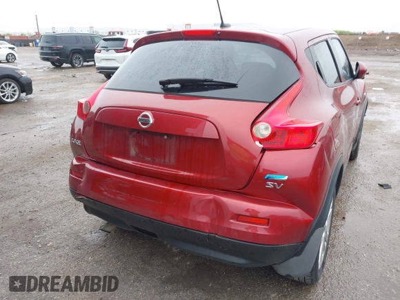 2013 Nissan Juke SV with VIN JN8AF5MR5DT209428, listed as a IAAI auction lot 41964212 with 117,469 mi miles and . Bid and sale history available at carsss.com. Image 6.