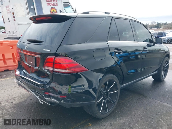 2018 Mercedes-Benz GLE 350 with VIN 4JGDA5HB9JB151941, listed as a IAAI auction lot 41773491 with 59,490 mi miles and . Bid and sale history available at DreamBid. Image 4.