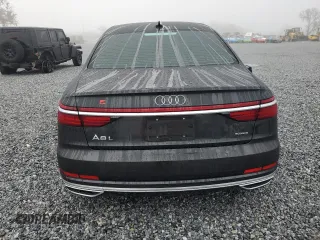 2021 Audi A8 with VIN WAU8EAF82MN013779, listed as a Copart auction lot 86869184 with 0 mi miles and Salvage Title. Bid and sale history available at carsss.com. Image 6.