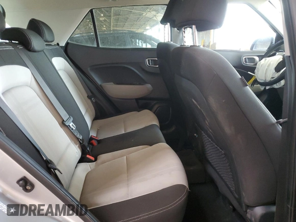 2024 Hyundai Venue SEL with VIN KMHRC8A35RU285446, listed as a Copart auction lot 51010505 with 33,792 mi miles and Salvage Title. Bid and sale history available at DreamBid. Image 12.