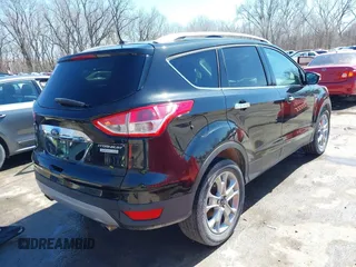 2014 Ford Escape Titanium with VIN 1FMCU0JX1EUE12260, listed as a IAAI auction lot 41826246 with 178,532 mi miles. Bid and sale history available at carsss.com. Image 4.