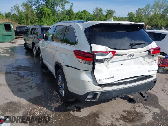 2019 Toyota Highlander Limited with VIN 5TDDZRFH8KS968209, listed as a IAAI auction lot 42141556 with 77,052 mi miles and . Bid and sale history available at DreamBid. Image 18.