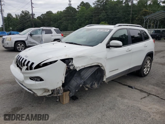 2014 Jeep Cherokee Limited с VIN 1C4PJLDB1EW205839, выставлен на аукционе Copart как лот 60158615 с пробегом 283 311 миль миль и Списание • Salvage title. История ставок и продаж доступна на DreamBid. Изображение 1.