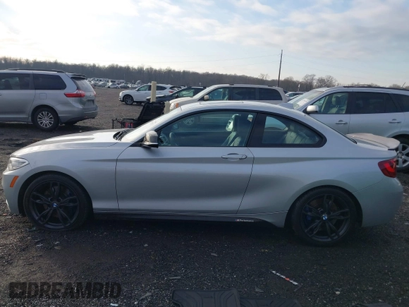 2016 BMW 2 Series M235i with VIN WBA1J7C54GV359301, listed as a IAAI auction lot 41186271 with 97,671 mi miles. Bid and sale history available at carsss.com. Image 14.