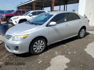 2013 Toyota Corolla L with VIN 5YFBU4EE0DP116528, listed as a Copart auction lot 54050095 with 71,633 mi miles and Salvage Title. Bid and sale history available at carsss.com. Image 1.