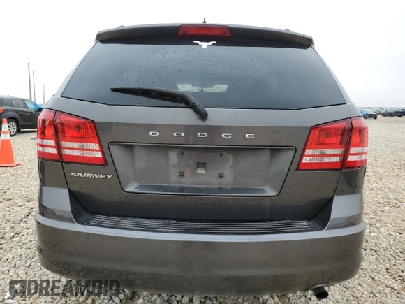 2016 Dodge Journey SE with VIN 3C4PDCAB5GT162773, listed as a Copart auction lot 47561885 with 66,622 mi miles and Salvage Title. Bid and sale history available at carsss.com. Image 6.