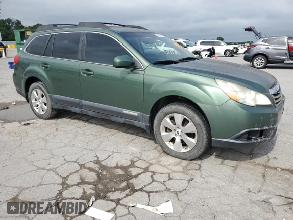 2011 Subaru Outback Limited Power Moon with VIN 4S4BRDKC1B2425565, listed as a Copart auction lot 61455325 with 237,417 mi miles and Clean title. Bid and sale history available at DreamBid. Image 4.