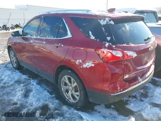 2018 Chevrolet Equinox Premier with VIN 3GNAXMEV7JL131921, listed as a IAAI auction lot 41278954 with 138,333 mi miles. Bid and sale history available at carsss.com. Image 3.