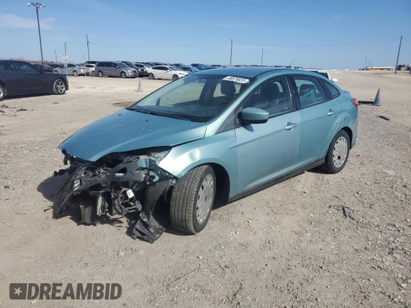 2012 Ford Focus SE with VIN 1FAHP3F29CL151372, listed as a Copart auction lot 46875825 with 183,108 mi miles and Salvage Title. Bid and sale history available at DreamBid. Image 1.