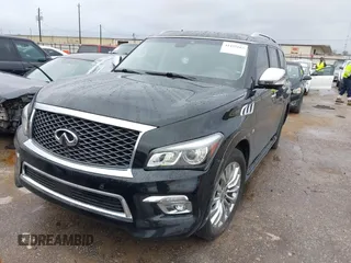 2017 Infiniti QX80 z VIN JN8AZ2NF0H9646542, wystawiony jako IAAI lot #41425103 z przebiegiem 124 488 mil mil oraz . Historia ofert i sprzedaży dostępna na DreamBid. Obrazek 18.