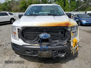 2022 Ford F-150 XL with VIN 1FTMF1CB8NKE95868, listed as a Copart auction lot 50446495 with 0 mi miles and Salvage Title. Bid and sale history available at carsss.com. Image 5.