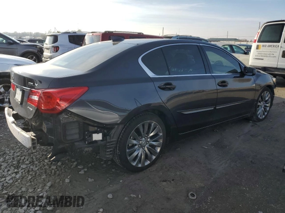 2016 Acura RLX Tech Pkg with VIN JH4KC1F52GC001103, listed as a Copart auction lot 78861763 with 73,060 mi miles and Non Repairable. Bid and sale history available at carsss.com. Image 3.