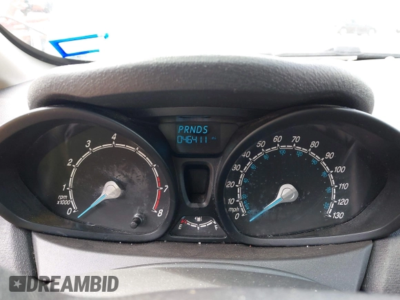 2018 Ford Fiesta S with VIN 3FADP4AJ9JM130410, listed as a IAAI auction lot 42113203 with 46,411 mi miles and . Bid and sale history available at DreamBid. Image 7.