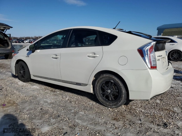 2014 Toyota Prius Four with VIN JTDKN3DUXE0386507, listed as a Copart auction lot 88080775 with 167,147 mi miles and Salvage Title. Bid and sale history available at carsss.com. Image 2.