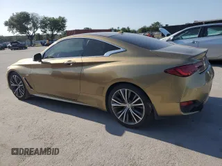 2018 Infiniti Q60 Luxe with VIN JN1EV7EK8JM340729, listed as a Copart auction lot 54689855 with 76,347 mi miles and Clean Title. Bid and sale history available at carsss.com. Image 3.
