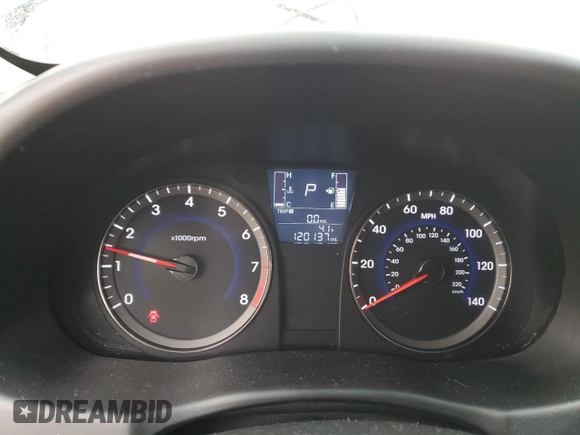 2016 Hyundai Accent SE with VIN KMHCT5AE4GU270116, listed as a Copart auction lot 46156895 with 120,137 mi miles and Clean Title. Bid and sale history available at carsss.com. Image 9.