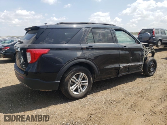2024 Ford Explorer XLT with VIN 1FMSK8DH7RGA23907, listed as a Copart auction lot 61095905 with 26,289 mi miles and Non repairable. Bid and sale history available at DreamBid. Image 3.
