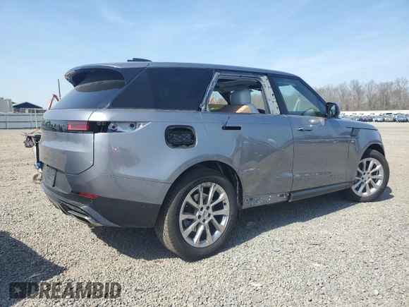 2024 Land Rover Range Rover Sport SE with VIN SAL1P9EU1RA171629, listed as a Copart auction lot 48226205 with 17,236 mi miles and Salvage Title. Bid and sale history available at carsss.com. Image 3.