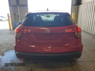 2016 Honda HR-V EX with VIN 3CZRU6H54GM724743, listed as a Copart auction lot 56488925 with 90,969 mi miles and Salvage Title. Bid and sale history available at DreamBid. Image 6.