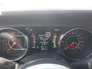 2021 Jeep Wrangler Unlimited Sahara with VIN 1C4HJXEN4MW610287, listed as a IAAI auction lot 42538525 with 24,861 mi miles and . Bid and sale history available at DreamBid. Image 7.