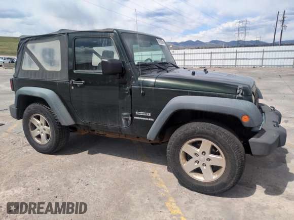2010 Jeep Wrangler Sport with VIN 1J4AA2D16AL127197, listed as a Copart auction lot 54192935 with 200,595 mi miles and Clean Title. Bid and sale history available at carsss.com. Image 4.