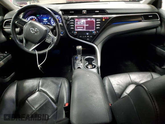 2019 Toyota Camry LE with VIN 4T1B11HK5KU169553, listed as a Copart auction lot 48195595 with 74,429 mi miles and Salvage Title. Bid and sale history available at carsss.com. Image 8.
