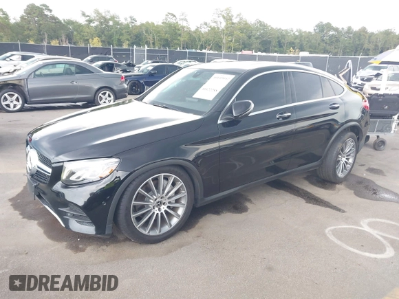 2019 Mercedes-Benz GLC 300 with VIN WDC0J4KB0KF667213, listed as a IAAI auction lot 40422288 with 56,488 mi miles and . Bid and sale history available at DreamBid. Image 17.