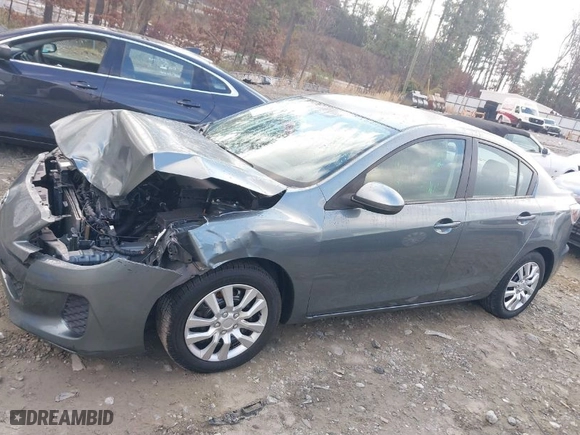 2012 Mazda Mazda3 i Sport with VIN JM1BL1UF5C1632186, listed as a IAAI auction lot 41033780 with NaN miles. Bid and sale history available at carsss.com. Image 14.