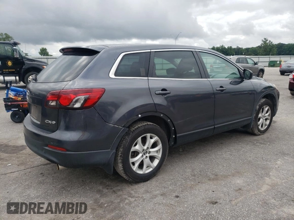 2013 Mazda CX-9 Sport z VIN JM3TB2BA4D0402139, wystawiony jako Copart lot #58472105 z przebiegiem 228 684 mil mil oraz Szkoda całkowita • Salvage title. Historia ofert i sprzedaży dostępna na DreamBid. Obrazek 3.