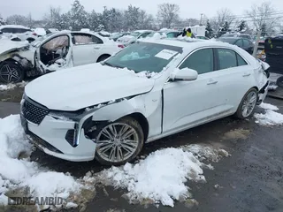 2023 Cadillac CT4 Premium Luxury with VIN 1G6DB5RK8P0115326, listed as a IAAI auction lot 41559686 with 64,020 mi miles. Bid and sale history available at carsss.com. Image 2.