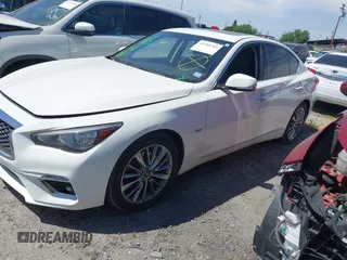2020 Infiniti Q50 Edition 30 with VIN JN1EV7APXLM202808, listed as a IAAI auction lot 41988781 with 85,233 mi miles and . Bid and sale history available at DreamBid. Image 19.