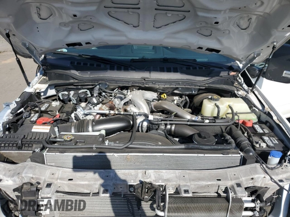2022 Ford F-350 XL with VIN 1FT8W3BT2NEC89662, listed as a Copart auction lot 54242585 with 14,369 mi miles and Salvage title. Bid and sale history available at DreamBid. Image 11.