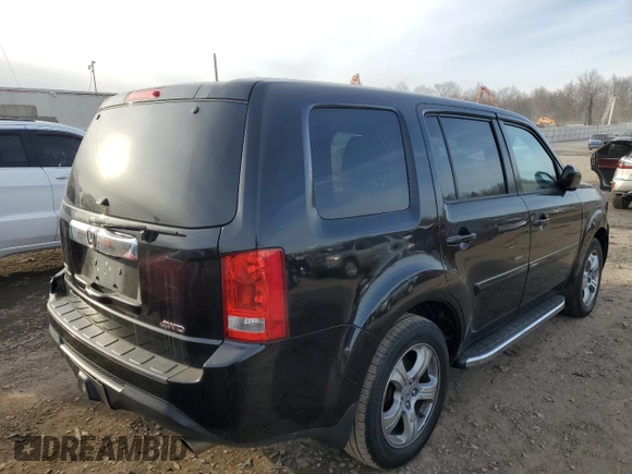 2014 Honda Pilot EX-L with VIN 5FNYF4H79EB043755, listed as a Copart auction lot 44129595 with 174,467 mi miles and Salvage title. Bid and sale history available at DreamBid. Image 3.