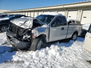 2007 Ford F-150 XL with VIN 1FTRF12247KD34976, listed as a Copart auction lot 41481905 with 115,139 mi miles and Salvage Title. Bid and sale history available at carsss.com. Image 1.