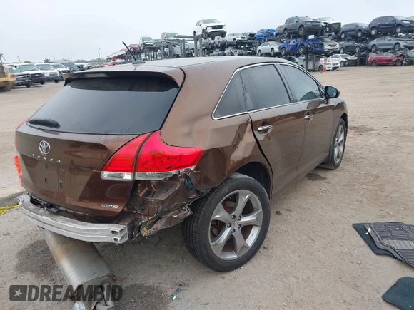 2012 Toyota Venza LE with VIN 4T3ZK3BB4CU050871, listed as a IAAI auction lot 41523780 with 164,551 mi miles. Bid and sale history available at carsss.com. Image 4.