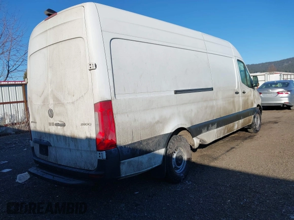 2020 Mercedes-Benz Sprinter Cargo with VIN W1W4ECHY0LP307649, listed as a IAAI auction lot 41430640 with Not Provided miles and . Bid and sale history available at carsss.com. Image 4.
