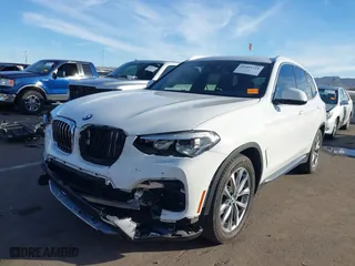 2019 BMW X3 xDrive30i with VIN 5UXTR9C58KLP92008, listed as a IAAI auction lot 41489334 with 45,125 mi miles. Bid and sale history available at carsss.com. Image 6.