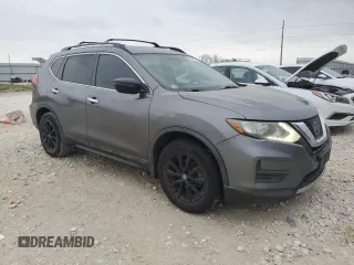 2017 Nissan Rogue SL with VIN 5N1AT2MT7HC842819, listed as a Copart auction lot 50465655 with 167,838 mi miles and Clean title. Bid and sale history available at DreamBid. Image 4.
