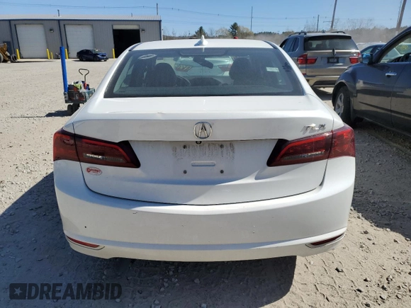 2015 Acura TLX with VIN 19UUB1F38FA010265, listed as a Copart auction lot 48134633 with 87,299 mi miles. Bid and sale history available at carsss.com. Image 6.