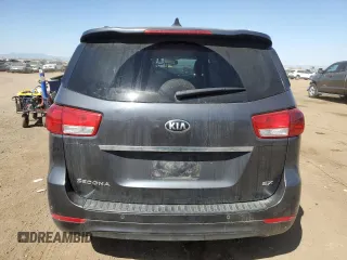 2017 Kia Sedona EX with VIN KNDMC5C16H6291154, listed as a Copart auction lot 52986945 with 107,067 mi miles and Salvage Title. Bid and sale history available at carsss.com. Image 6.